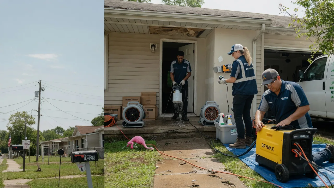 Storm Damage Water Removal in Williamsport, KY near me